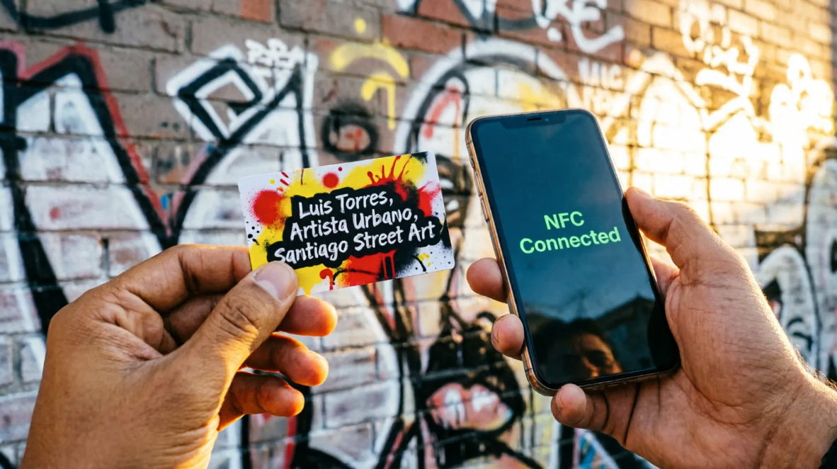 Tarjeta de Presentación NFC Chile | Al Toque NFC. Envío Gratis!