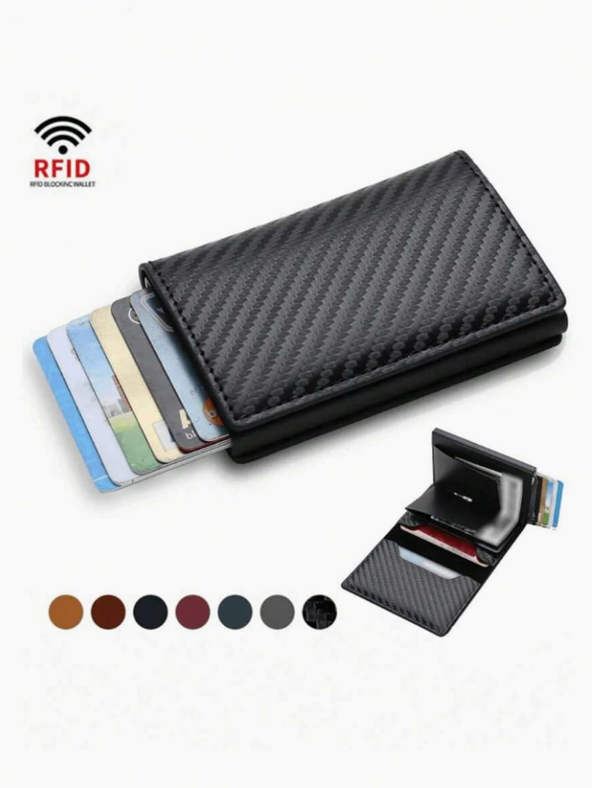 Billetera tarjetero anti robo NFC/RFID Envío gratis!