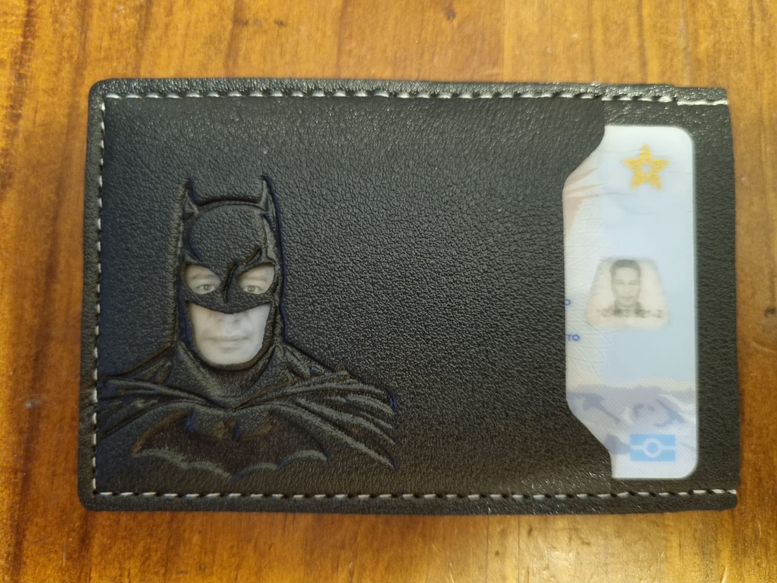 Billetera tarjetero minimalista Batman, Porta documentos, Envío Gratis!